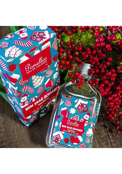 Pomellos New Year Romance Cam Şişe Kolonya 80 Derece 250 ML