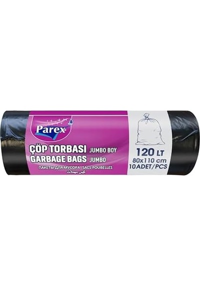Professional Çöp Torbası Boy 10'lu