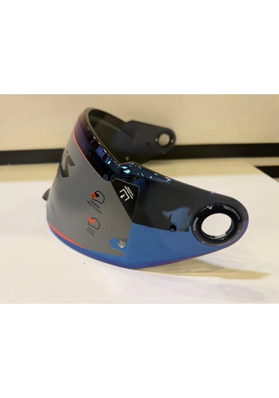Kask Camı Axxis V-31b Blue Panther 2026 Çok Renkli