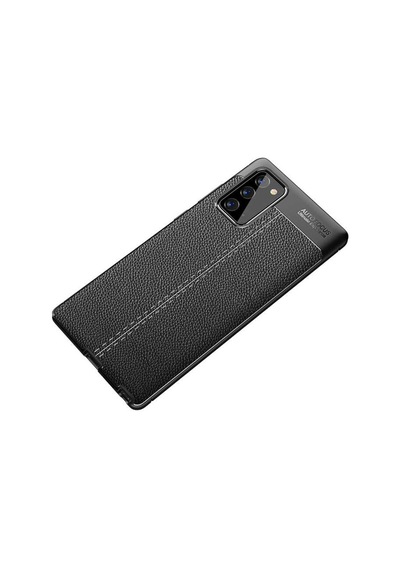 Samsung Uyumlu Galaxy Note 20 Kılıf Deri Tarzı Niss Silikon Case