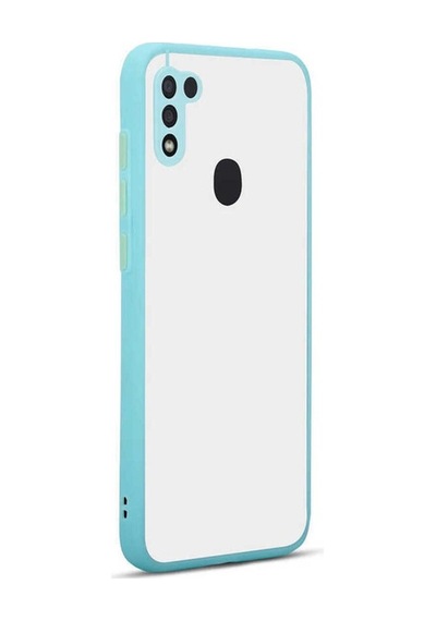 Galaxy A11 Kılıf Zore Hux Kapak Turkuaz