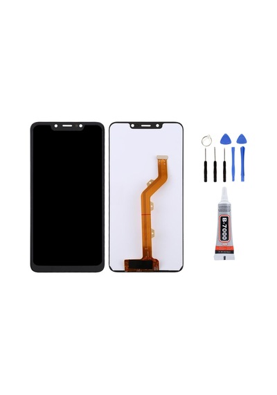 Tecno Spark 3 Lcd Ekran Dokunmatik Tamir Seti Yapıştırcı Set Yedcom