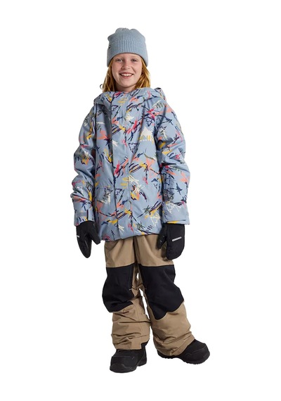 Burton Skimmer Jacket Unisex Çocuk Snowboard Ceketi 3540 Çok Renkli
