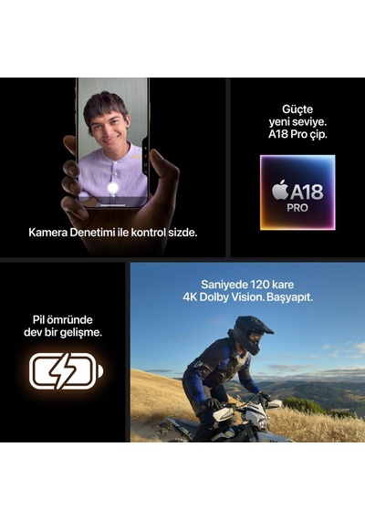 Apple İPhone 16 Pro Max 1 TB Beyaz (Outlet)