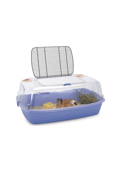 Imac Bingo Guinea Pig Ve Tavşan Kafesi Mavi 70,5x45,5x29 Cm