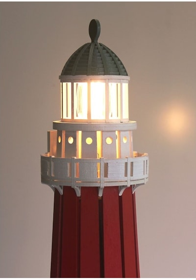 Ahşap Deniz Feneri Model,Dekoratif Masa Lambası