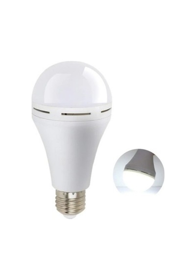 Elektrik Kesintisinde Yanan Şarjlı E27 Led Ampul 6500k Güçlü Işık Diğer