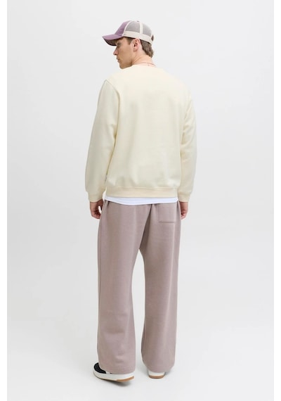 Jack & Jones Jcotier Print Erkek Sweatshirt Bej