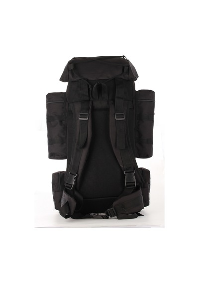 Strong Bag Strong 110 Lt Outdoor Askeri Operasyon Sırt Çantası Dağcı Kamp Arazi Çantası Seyahat Gezi Çantası Siyah