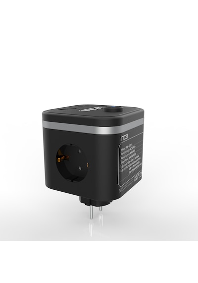 INCA IPW-47SY 3Port 2xUSB+2xType-C  Led Tuşlu Duvar Prizi