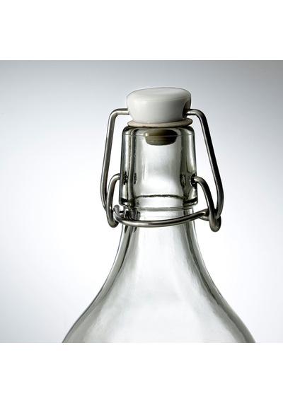 Ikea Korken Meşrubat Bardağı 1000 Ml Şeffaf