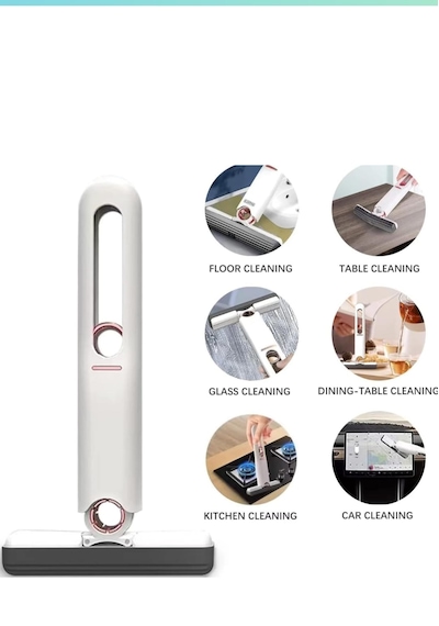 Kendinden Sıkmalı Taşınabilir Çok Amaçlı Mini Mop Tezgah Mopu