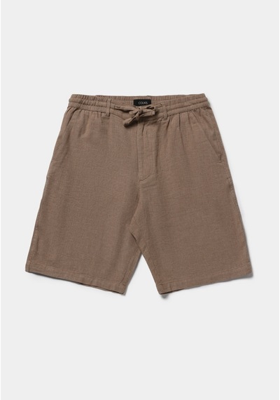 Colin's Colins Regular Fit Orta Bel Düz Erkek Kahverengi Şort Cl1080006 Q1.v2 Cml Camel
