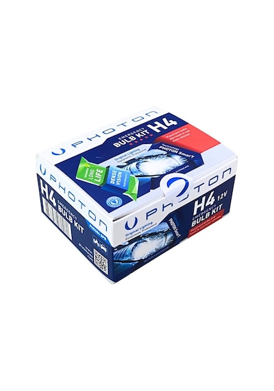 Photon 12v H4 Ampul-sigorta Seti Acil Set 8 Parça