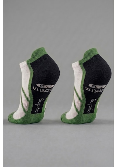 Socketta 2'li Siyah/fıstık Yeşili Üniseks Dikişsiz Esnek Hafif Anatomik Patik Bisiklet Çorabı - Premium Siyah-fıstık Yeşili Socketta 2'li Siyah/fıstık Yeşili Üniseks Dikişsiz Esnek Hafif Anatomik Patik Bisiklet Çorabı - Premium Siyah-fıstık Yeşili