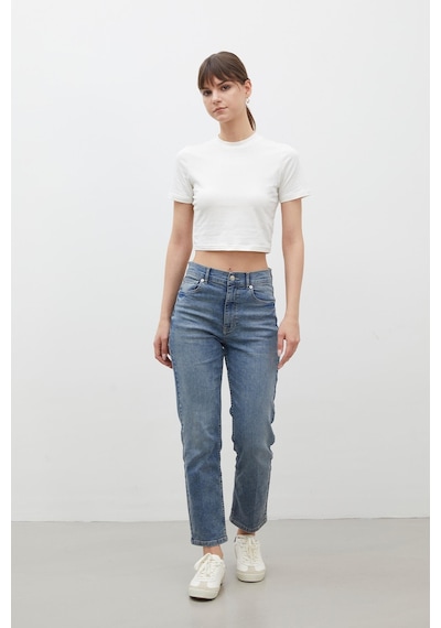 Manuka Bootcut Fıt Denim Pantolon Mavi