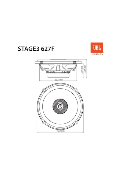 Jbl Stage 3 627f 16cm Hoparlör Takımı