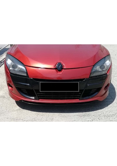 Renault Megane 3 Ön Ek 2 Parça Karlık Abs Plastik Mat Siyah 2008 - 2016 Karlık+bodykit+ek