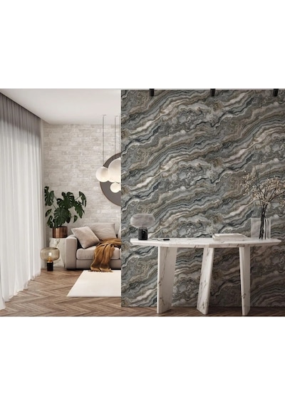 Roka 23102-6 Modern Mermer Desenli Duvar Kağıdı 16,5 M2