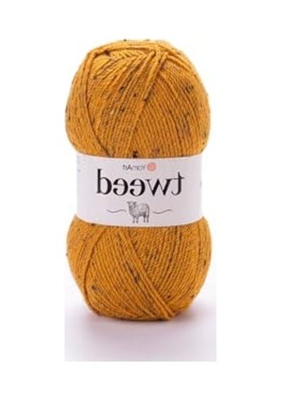 Turuncu Kırçıllı El Örgü İpi, Yarnart Tweed