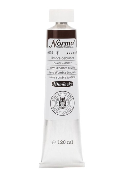 Schmincke Norma Profesyonel Yağlı Boya 120 ML 624 Burnt Umber