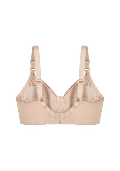 Cottonill Bra - Novia Ten Büyük Beden Micro Balenli Minimizer Ayarlanabilir Askılı Kadın Sütyen