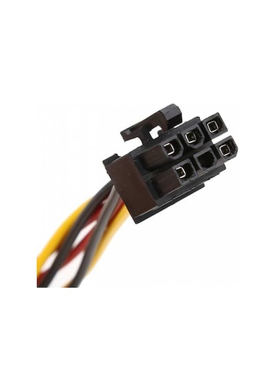 6 Pin 4 Pin Molex Ekran Karti Kablosu Power Pci-E Express 20Cm