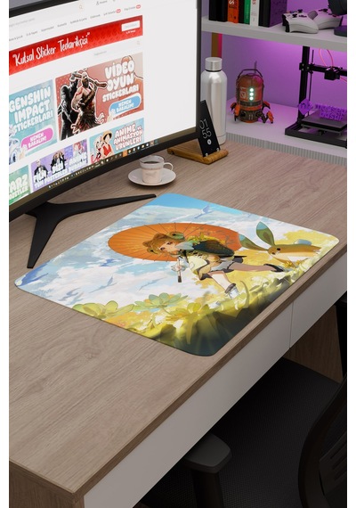 Yaoyao Genshin Impact Anime Oyuncu V5 - 48x40 Xl Gaming Mouse Pad Fare Altlığı