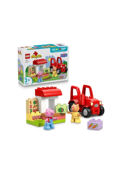 Duplo Peppa Pig Traktör Ve Pazar 10468