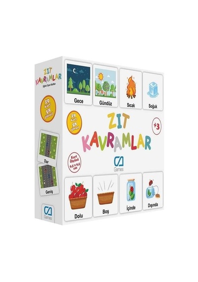 Ca Games Eğitici - Zıt Kavramlar 5045