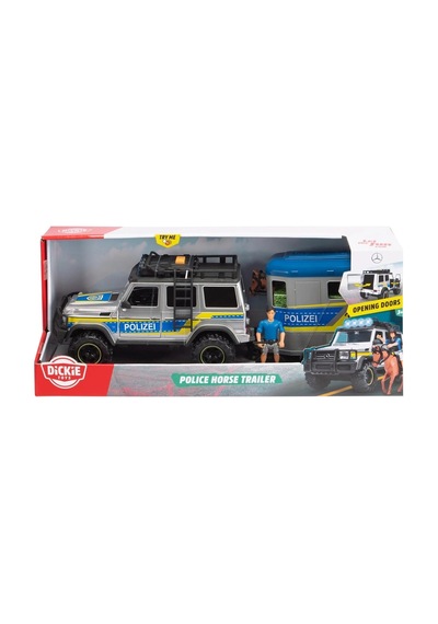 203717007038 Police Horse Trailer Çok Renkli
