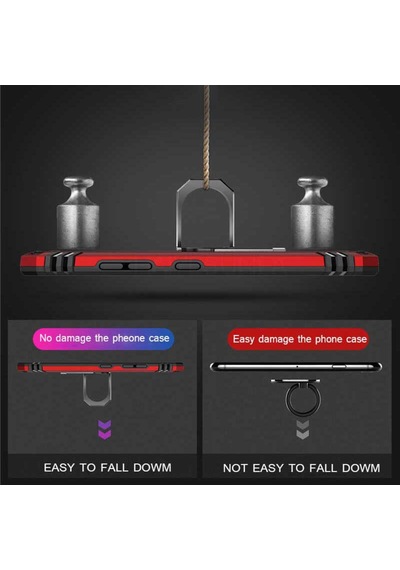 Huawei P Smart Pro 2019 Kilif Yüzüklü Zirh Tank Vega 482506932