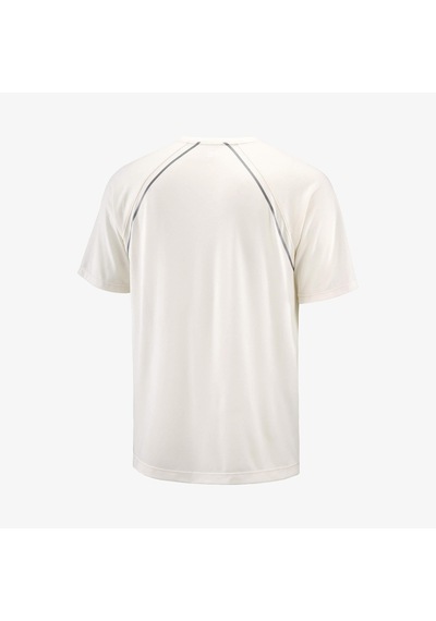 Salomon Shakeout Core Erkek Koşu Tişört Whisper White Lc2660400 Krem