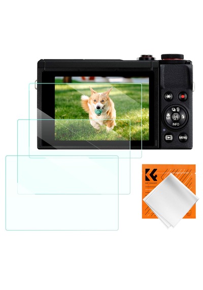 K&f Concept Canon G7x Mark Iı / Canon G7x Mark Iıı Ekran Koruyucu