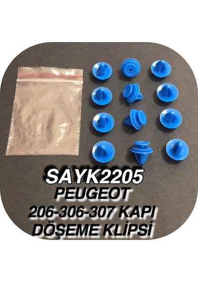 Peugeot 206-306-307- Kapi Döseme Klipsi 292146405