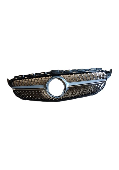 Mercedes  W205 C Serisi İçin Uyumlu Diamond Panjur Gri 2019+