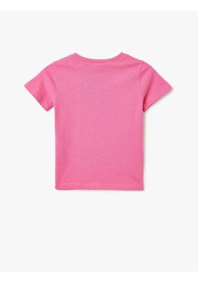 Koton Pembe Kız Çocuk T-shirt 5skg10053ak Pembe Koton Pembe Kız Çocuk T-shirt 5skg10053ak Pembe