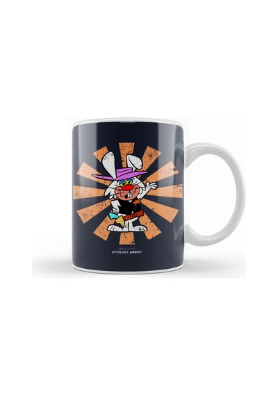 Ricochet Rabbit Retro Japanese Kupa Bardak Porselen Karışık