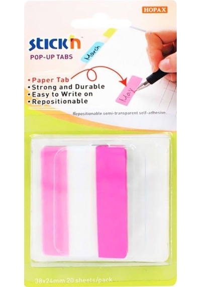 Gıpta 26057 Stıckn Popup Tabs Pembe 10 Yp