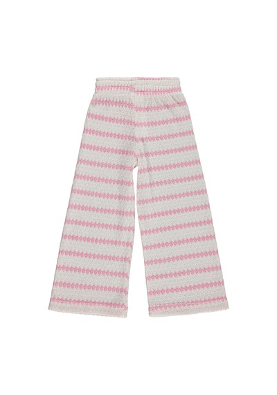 Civil Girls Bol Paça 6-9 Yaş Pantolon - Pembe Koyu Pembe