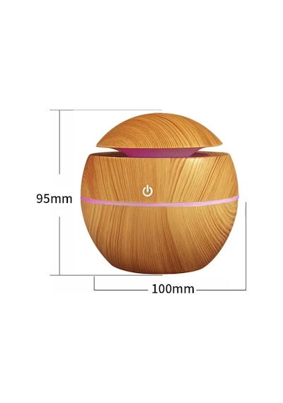 Küre Hava Nemlendirici Humidifer 7 Renk Rgb Gece Lambası Bebek Ve Çocuk Odaları İçin Menlendirici