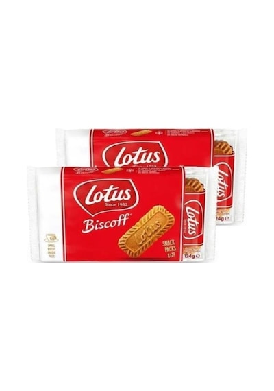 Biscoff Karamelize Bisküvi Snack 124 G X2