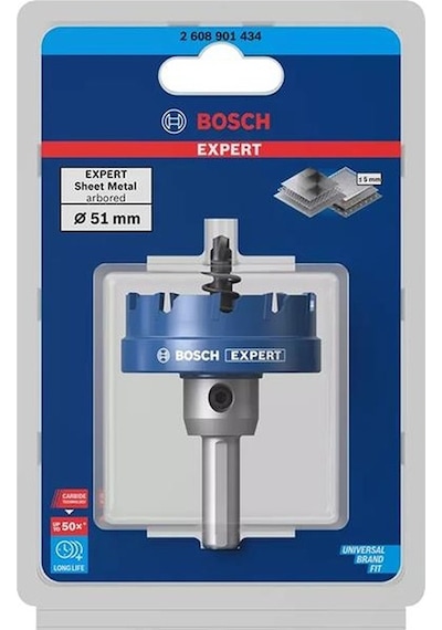 Bosch Expert 51 Mm Elmaslı İnox Panç Adaptörlü 2608901434