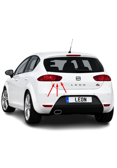 Seat Leon Makyajlı Kasa 2010-2013 Arası Valeo Sağ Ve Sol İç Stop Lambası 1p0945107f / 1p0945108f