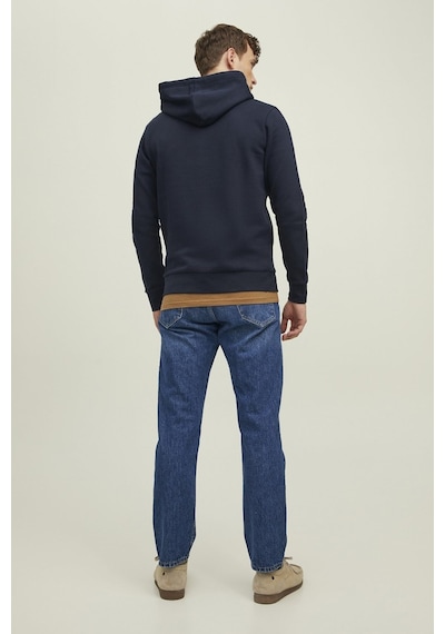 Jack & Jones Jprbluarchie Erkek Sweatshirt 12216335 Lacivert