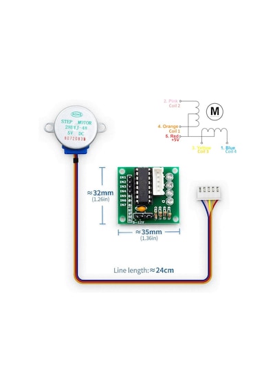 28byj-48 5v Step Motor