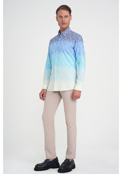 Efor Comfort Fit Beli Lastikli Yandan Tokalı Esnek Bej Jogger Pantolon P 1178 Bej