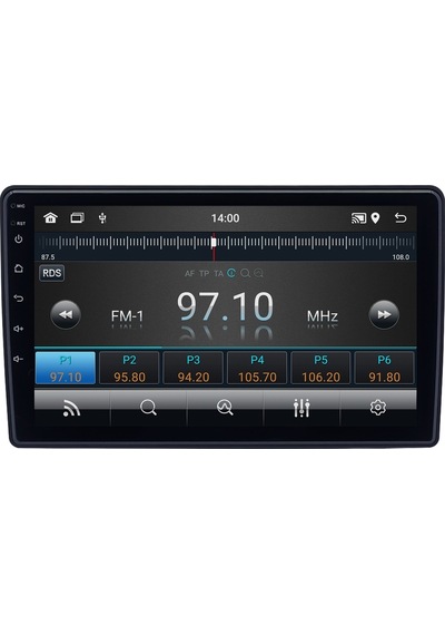 Citroen Berlingo Android Multimedya Sistemi 2009-2019 Crv-4070xd
