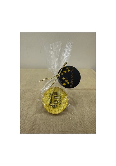 Bitcoin Para Magnet , Buzdolabı Süsü Hediyelik , Paketli 5 Cm