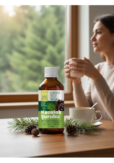 Giritli Metin Efendi Kozak Yaylası Vakfı 3x125 Ml Kozalak Şurubu